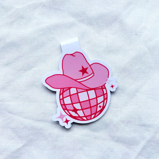 Disco Cowgirl Magnetic Bookmark